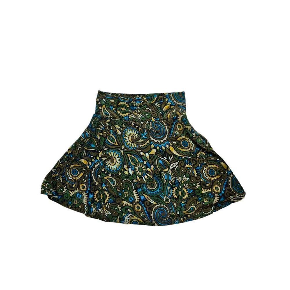 vintage fairycore graphic mini skirt